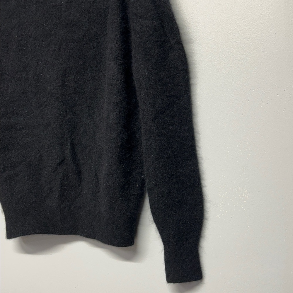Khaite Jo Stretch‎ Cashmere Polo Sweater Black Size XS - Picture 7 of 7